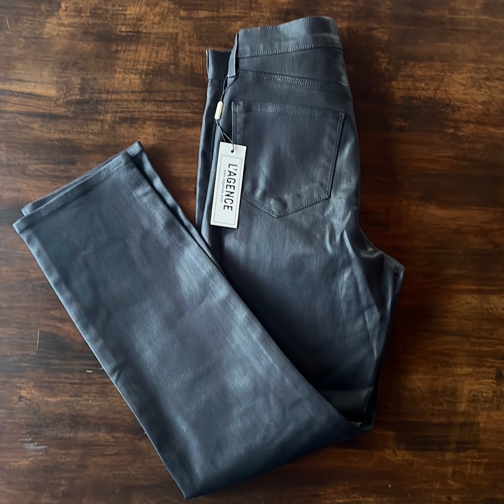 L’Agence Alexia High Rise Crop Cigarette Jean NWT - Picture 5 of 7